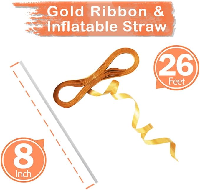 GOER Number 40 Balloons for 40th Birthday Party Decorations,42 Inch Jumbo Foil Helium Balloons for 40th Anniversary (Gold)