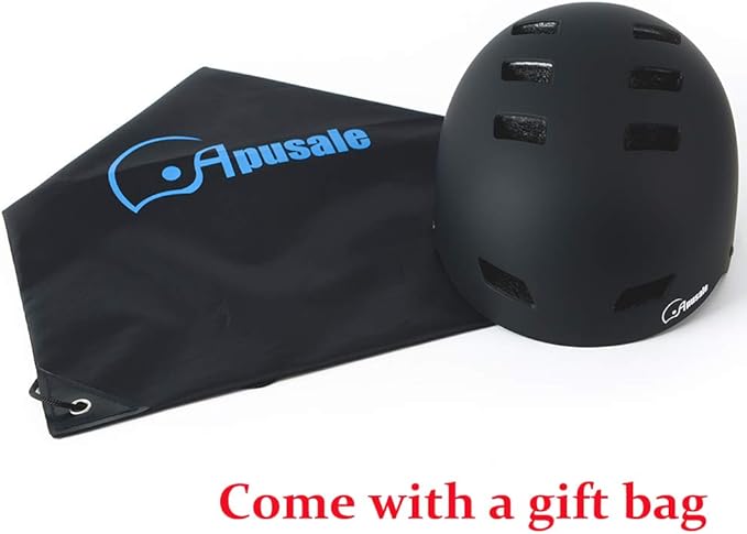 Bike Skateboard Helmet, Adjustable and Multi-Sport for Skate Scooter, 3 Sizes for Adult Youth Kids Toddler