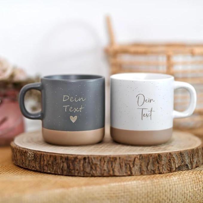 Personalized Ceramic Dad Coffee Mug, Customized Mugs with Name & Logo for Family, Men Women, Engraved 12 Oz Tea Cup for Travel, Microwave Dishwasher, Unique Design Bithday Gifts for Teacher