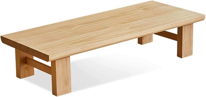 Japanese Solid Wood Tatami Coffee Table by Unknown