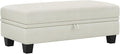 Belffin Fabric Large Ottoman by Belffin