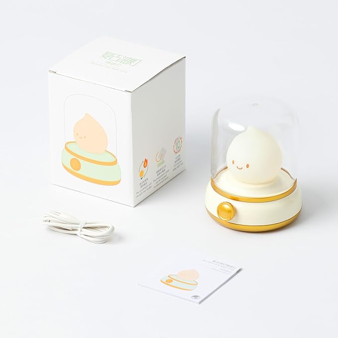 Cute Campfire Lamp, Portable LED Camping Lantern, Rechargeable, Dimming, Candle Lights & Night Light 2 Mode, Table Bedside Lamps, Nightlight for Kids Room, Halloween Decor