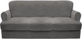 CUCRAF Cushion Sofa Cover 4 Piece Slipcovers, Soft Thick Velvet Couch Cover by CUCRAF