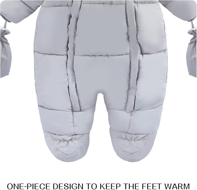 Baby Girl Winter Snowsuit Toddler Jacket Clothes For Boy Infant Jumpsuit Hoodied