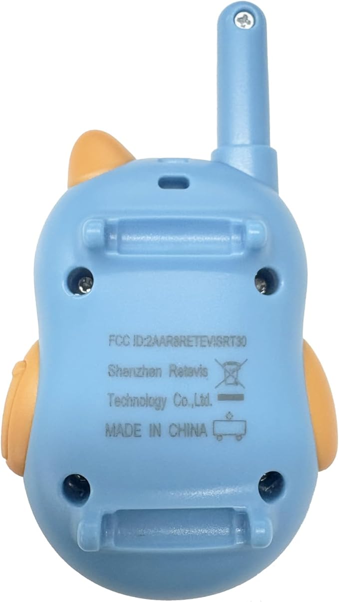 Retevis RT30W Walkie Talkies for Kids Rechargeable, Owl Toys for Kids Birthday Gifts, Toy Walkie Talkie Watch with LED Eyes, for Boys Girls Outdoor Camping Hiking Family Games (1 Pair)