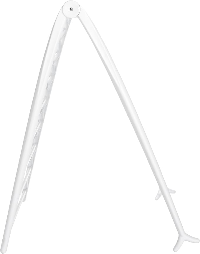 Whitmor Spacemaker Folding Drying Rack, Freestanding Indoor Clothes Dryer, Space Saving Compact Design, 6"L x 26"W x 51.5"H, White