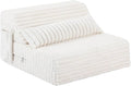 Tiita Folding Sofa Bed Twin Size, Convertible Sleeper Chair Mattress by TiitaHome