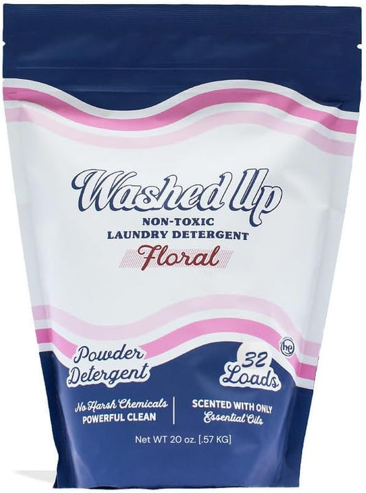 Laundry Detergent Powder | Safe for Sensitive Groups | Powerful Clean | Plant & Mineral-Based | Made in USA