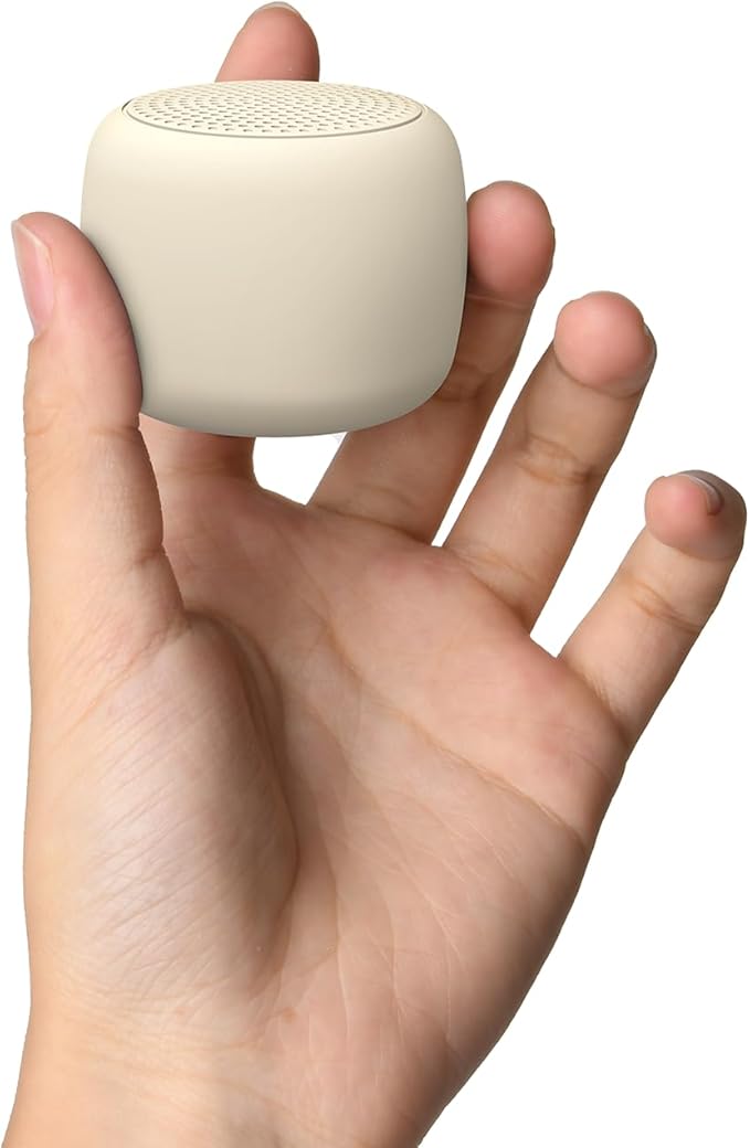 Babelio White Noise Sound Machine for Adults Kids Baby, Travel Sound Machine for Sleep, Mini and Portable, 15 Non-looping Sounds, Timer, Memory Function, Easy to Pocket and Travel, Putty Gray