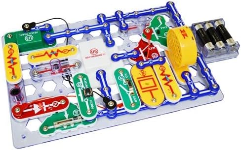Snap Circuits 203 Electronics Exploration Kit | Over 200 STEM Projects | Full Color Project Manual | 42 Snap Modules | Unlimited Fun