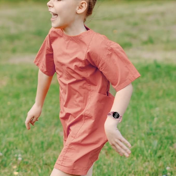 Kids Watches for Girls Boys Digital Sport Watch with Step Counter Pedometer Vibration Alarm Clock, No App Waterproof Fitness Tracker Kids Watch Boys Girls Teens Students Ages 5-16