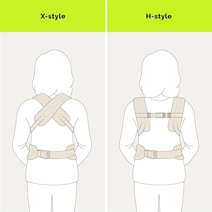 Ergonomic Baby Carrier for Newborns to Toddlers (7-35 lbs) with Adjustable Straps and Belt Bag – Comfortable, Versatile, and Stylish Babywearing Solution