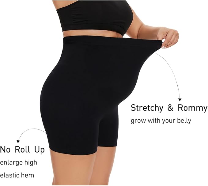 Seamless Maternity Shapewear, Belly Support Pregnancy Underwear for Maternity Photography and Baby Shower Dresses