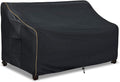 Patio 3-Seater Sofa Cover, Outdoor Couch Cover Fits up to 85W x 38D x 35H Inches by LSongSKY