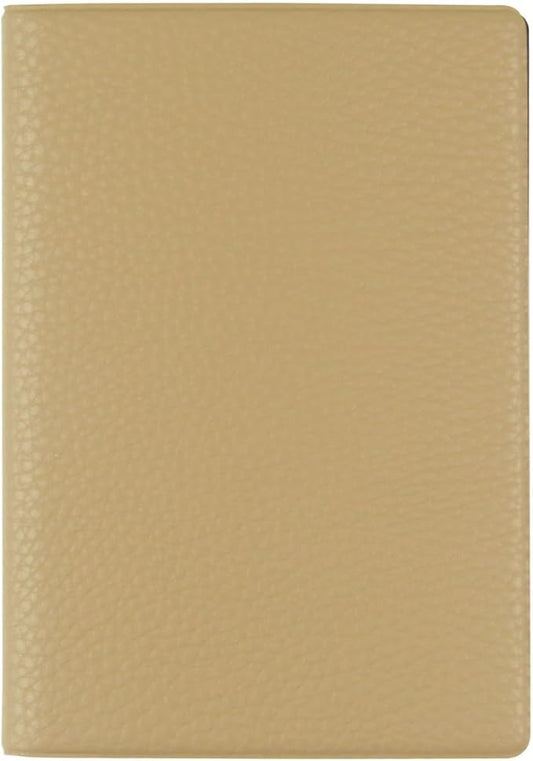 Fenice Classic Passport Cover Holder Wallet Case for Travel Essential RFID Blocking Vegan Leather Waterproof (SAND)