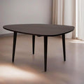 Handmade Eco-Friendly Modern Wood Teak Drop Shaped Coffee Table - 3 ft. by Unknown