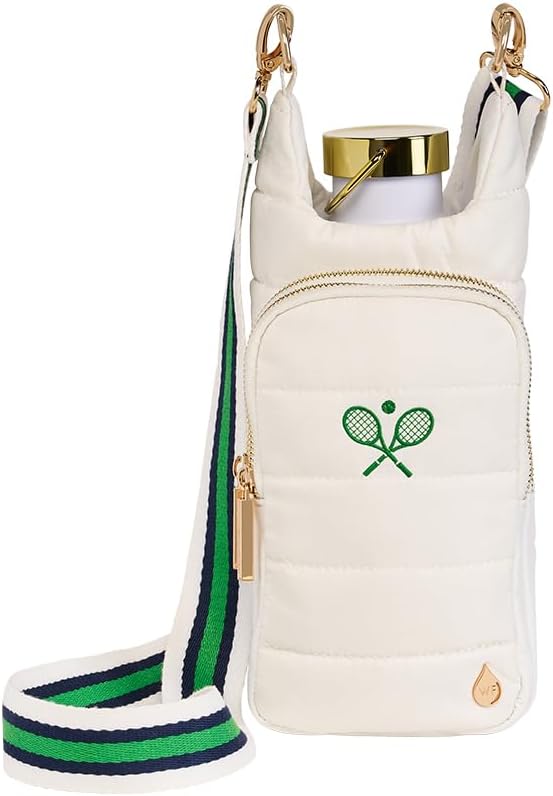 WanderFull® Original HydroBag® Collection, Water Bottle Holder w/Strap & Phone Pocket, Hands-Free Crossbody Water Bottle Bag