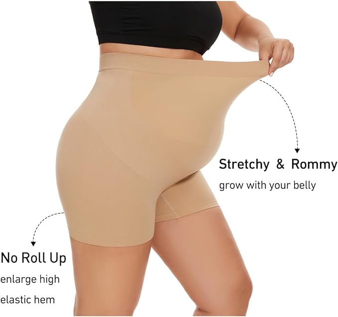 Seamless Maternity Shapewear, Belly Support Pregnancy Underwear for Maternity Photography and Baby Shower Dresses
