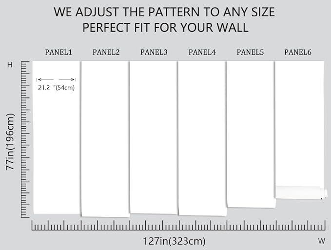 Rainbow Cloud Wallpaper for Kids Room Ceiling Sky Wall Mural for Girls Room Living Room Bedroom Dining Room Basement(Not Self-Adhesive)