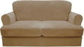 CUCRAF T Cushion Sofa Cover 3 Piece Loveseat Slipcovers, Soft Thick Velvet by CUCRAF