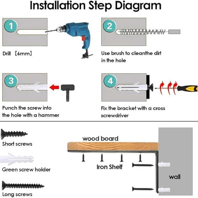 Anti Tip Furniture Anchors for Baby Pet Proofing,Furniture Wall Anchor Furniture Dresser Bookshelf Falling Prevention Device for Children (BLACK-2PACK)