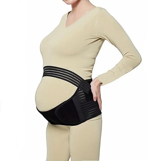 Pregnancy Belly Support Band, Belly Bands for Pregnant Women, Pregnant Belly Support Belt, Maternity Belly Band Support, Pregnancy Support Belly Band, Belly Support Bands for Pregnant Women Black