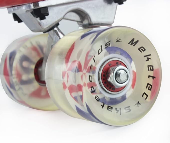 Skateboards Complete 22 Inch Mini Cruiser Retro Skateboard for Kids Boys Youths Beginners