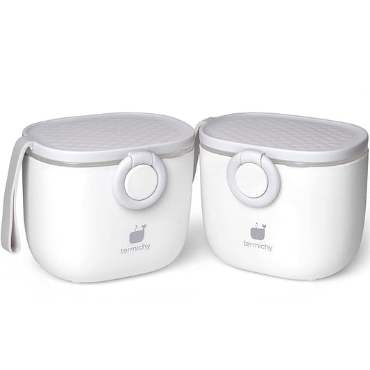 Termichy Baby Formula Dispenser, Portable Formula Dispenser Container with Scoop and Carry Handle for Travel Outdoor Activities for Baby Infant, 500ml