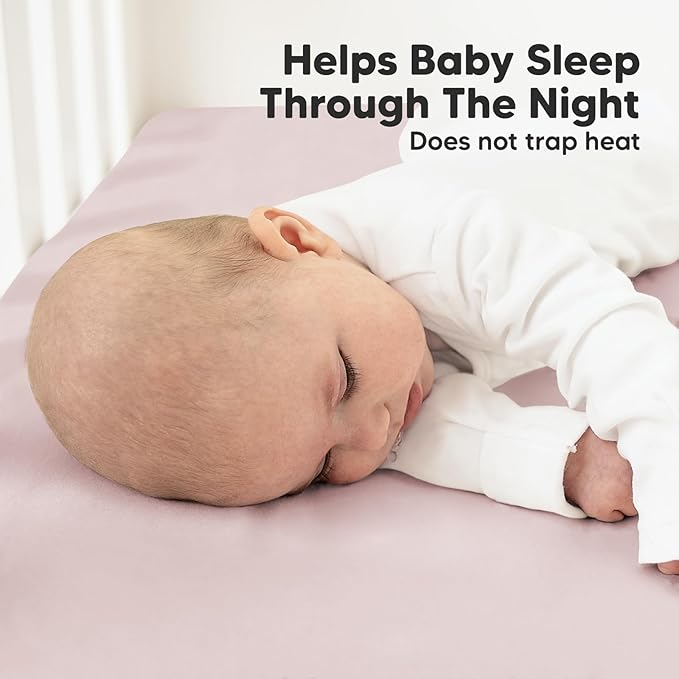 KeaBabies 2-Pack Organic Crib Sheets for Boys, Girls - 52x28 Fitted Crib Mattress Sheet Neutral, Breathable Jersey Cotton Cover for Baby Bed, Toddler Mattress, Soft & Cute Prints (Pastel)