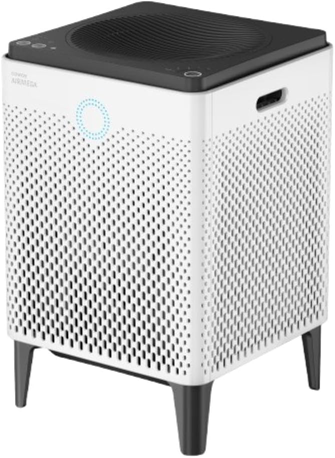 Coway AP-2015F Airmega 400 Smart Air Purifier (Covers 1,560 sq. ft.), True HEPA Air Purifier with Smart Technology, White