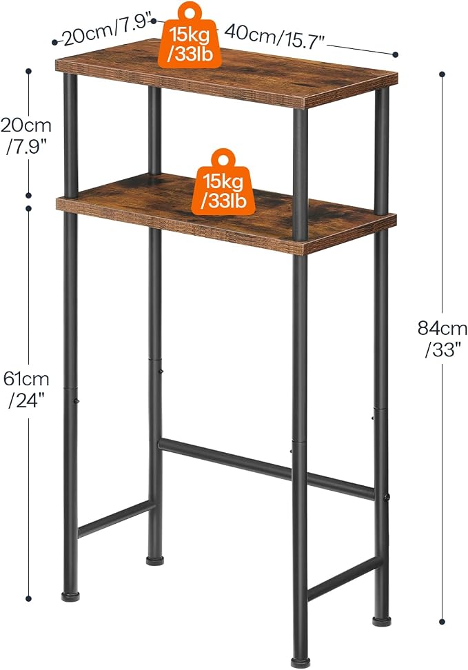 HOOBRO Narrow Console Table for Small Space, 15.7" Entryway Table - Image 3