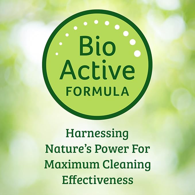 Biokleen Natural Sport 3X Concentrated Laundry Detergent, 300 Loads, Bio Active Formula, Fight Odors, Sweat & Stain Remover, Lavender Eucalyptus Scent