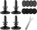 4 Set M10 Adjustable Leveling Feet, Heavy Duty Height Adjuster Furniture by Tahikem