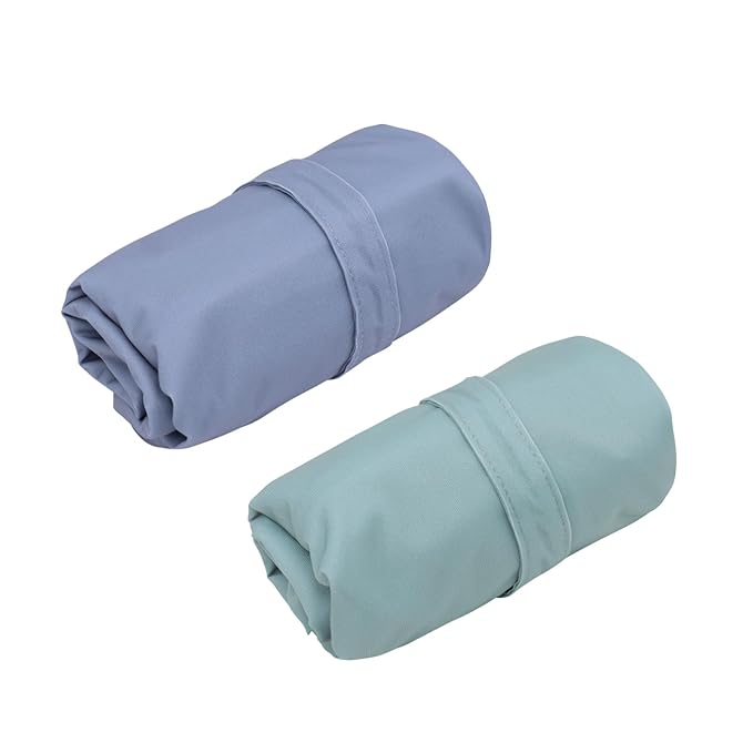 ALVABABY 3 Cloth Diaper Wet Dry Bags Waterproof Reusable with Two Zippered Pockets Travel Beach Pool Daycare Soiled Baby Items Yoga Gym Bag for Swimsuits or Wet Clothes Small medium Large3L-SML04