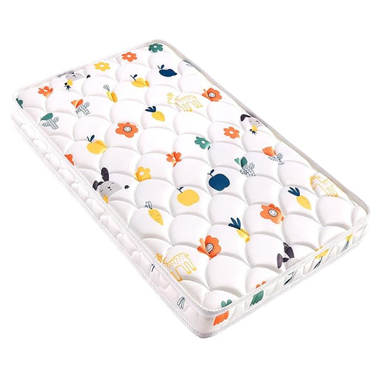 Baby Bassinet Mattress 33 x 19 inches- Firm Support and Comfort Premium Foam,Noiseless and Odorless,Hypoallergenic Small Crib Mattress, Fits Moses Basket, Dual Sided with Soft Breathable Fabric