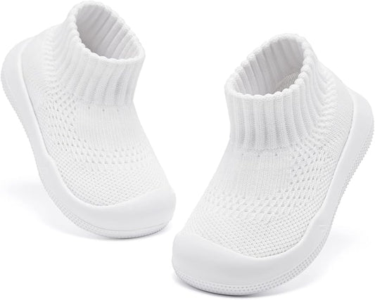 Engtoy Baby Shoes & Socks - Non-Slip Breathable Slippers with Soft Rubber Sole - Baby Boys & Girls Slip On Sneakers