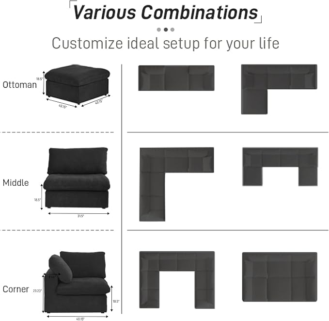 Cloud Modular Sectional Sofa - Image 8