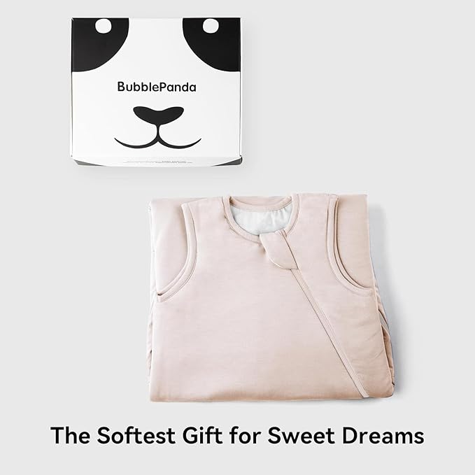 Rayon Made from Bamboo Sleep Sack 0-6 Months 1.0 Tog Ultra Soft Baby Wearable Blanket 0-3 Months Sleeping Sack 3-6 Months for Infant Newborn Babies Unisex Girl Boy 2-Way Zipper Breathable Lightweight