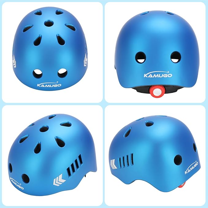 KAMUGO Toddler Helmet Kids Bike Helmet for Girls Boys Ages 2-8 Years,Toddler Bicycle Helmet Suitable for Skateboard Scooter Roller Skating Inline Roller Skating