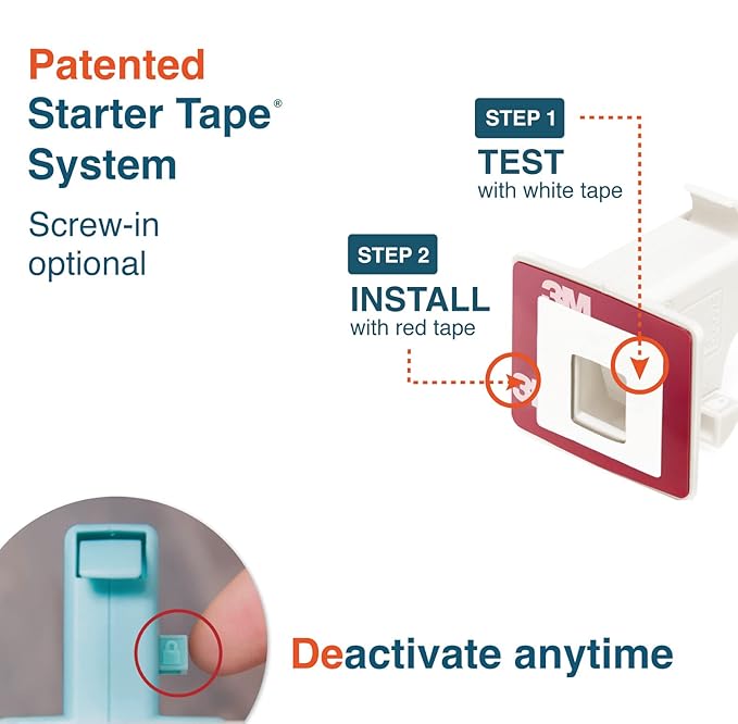 Ergonomic Magnetic Keys - RovingCove Universal Magnet Key for Cabinet Drawer Locks, Patented One-Handed Operation, Ivory White, 2 Ring Keys