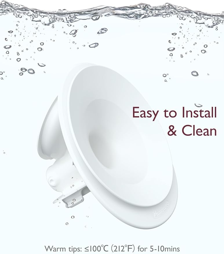 Momcozy Original Replacement Accessories for Upgraded Mobile Flow | Upgraded M9,Original Upgraded M9 Breastfeeding Parts,27mm Flange,1 Pack