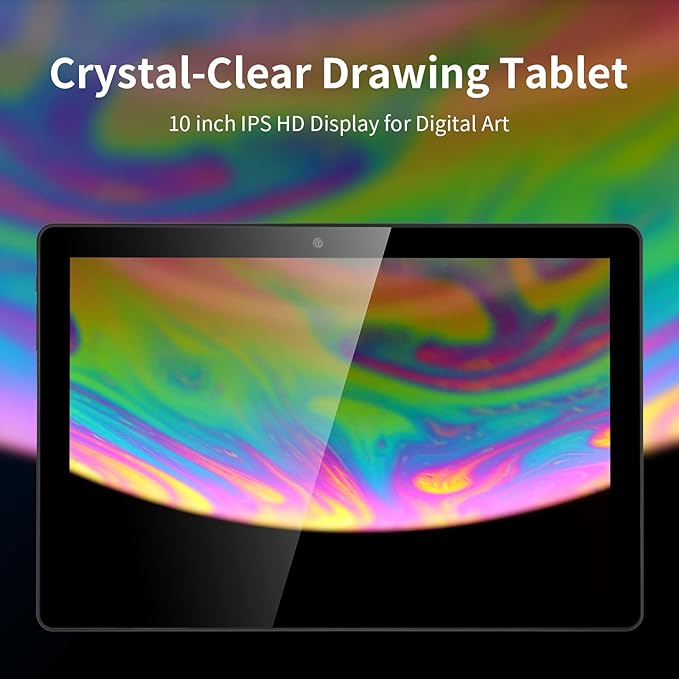 RubensTab T11 Pro Drawing Tablet No Computer Needed,10.1 inch FHD Display,Octa-Core CPU,Pre-Installed Drawing Apps & Tutorials,More Bonus Items for Beginners, Artists, Students