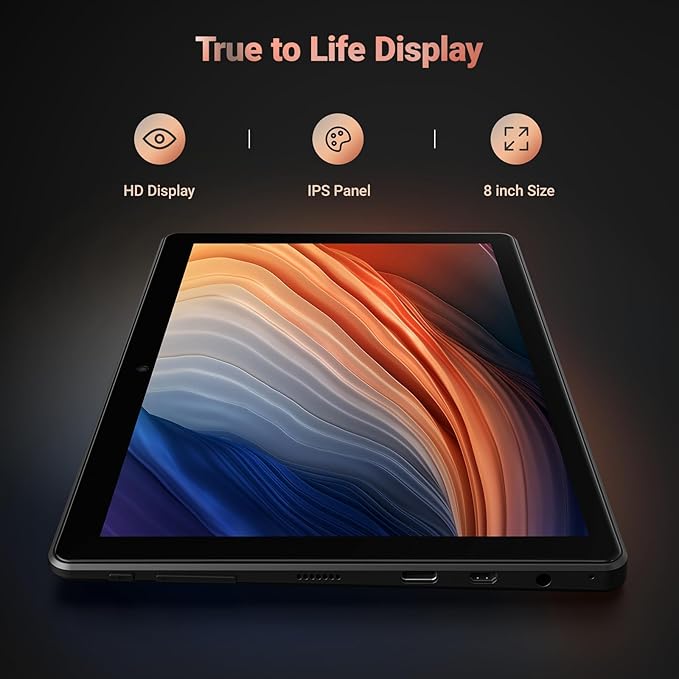 T8 Drawing Tablet No Computer Needed,8 inch FHD Display,Octa-Core CPU,Pre-Installed Drawing Apps & Tutorials,More Bonus Items for Beginners, Artists, Students