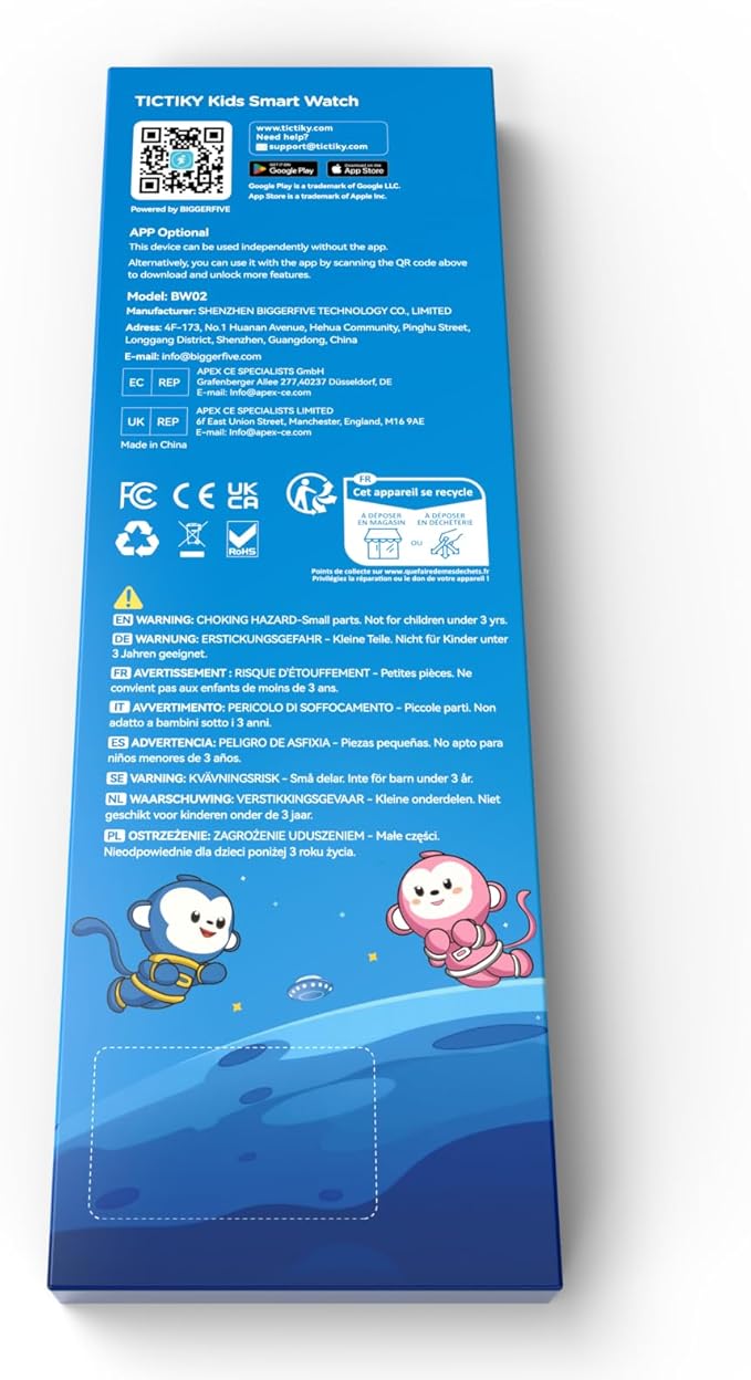 Kids Watch for Girls 5-12, Kids Smart Watch Fitness Tracker Pedometer, No Phone Needed, Puzzle Games with Parental Control, IP68 Waterproof, Heart Rate, Sleep Monitor, Step Counter, 80 Sports