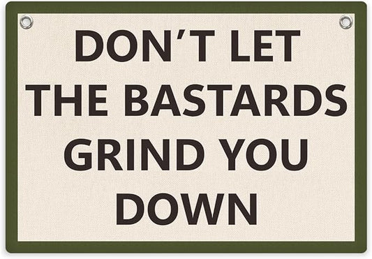 Funny Banner, Inspirational Wall Decor, Positive Affirmations Wall Hanging, Motivational Gifts Banner Flag, Wall Flag Home Living Room Apartment Dorm Office Decor, Banner for Room