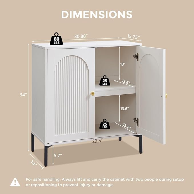 IFGET Modern Buffet Cabinet - Image 2