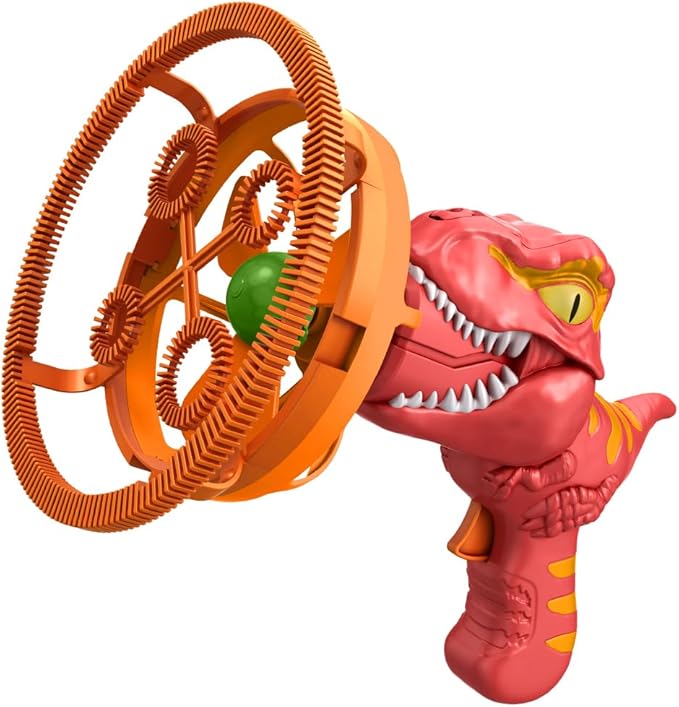 Dinosaur Bubble Machine for Kids 3 4 5 6 Years Old, Dinosaur Bubble Maker Toy Gun for Boys Girls 3-5 Years, Dino Bubble Blower Party Favor Gift for Toddler Kids 4 5 6 Years Old