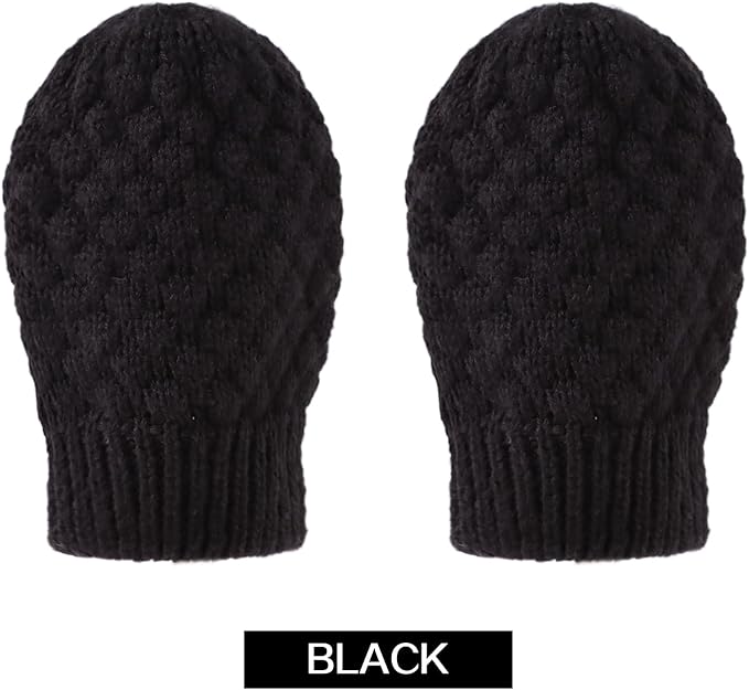 Baby Knit Mittens Toddler Boys Girls Gloves Winter Infant Newborn No Scratch Mitten 0-3 Years