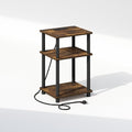 Furinno JUST Night Stand, 3-Tier Turn-N-Tube Nightstand by Furinno-FitsYourSpaceFitsYourBudget