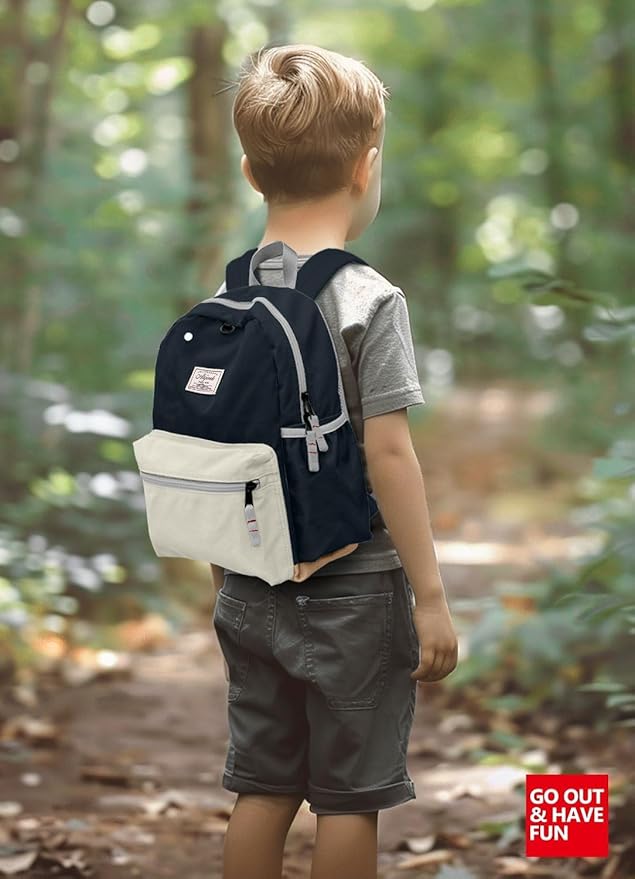 Toddler Backpack for Boys 2-5: Preschool Kindergarten 13" Daycare Backpacks Fit A4 Folder